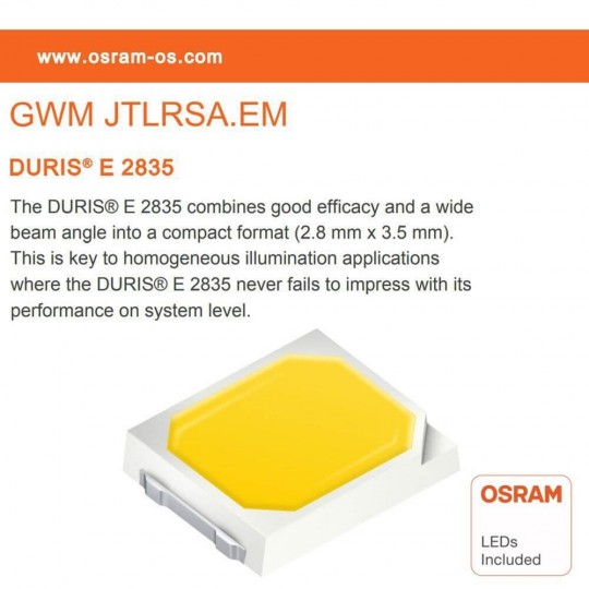 Plafonnier circulaire à LED 30W 120º - OSRAM Chip