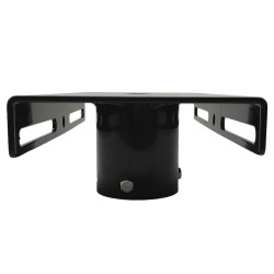 Holder for 1 or 2 spotlights for public lighting column