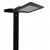 Holder for 1 or 2 spotlights for public lighting column