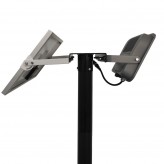 Holder for 1 or 2 spotlights for public lighting column