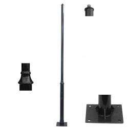 Column Reka 3 meters  for public lighting