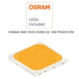 20W LED Spotlight OSRAM chip 18º UGR17 140lm/W