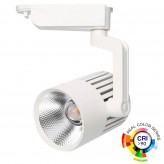 LED Tracklight 40W PISA  White  Single-phase rails  35º