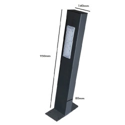 50W LED Bollard Wanda -Rectangular