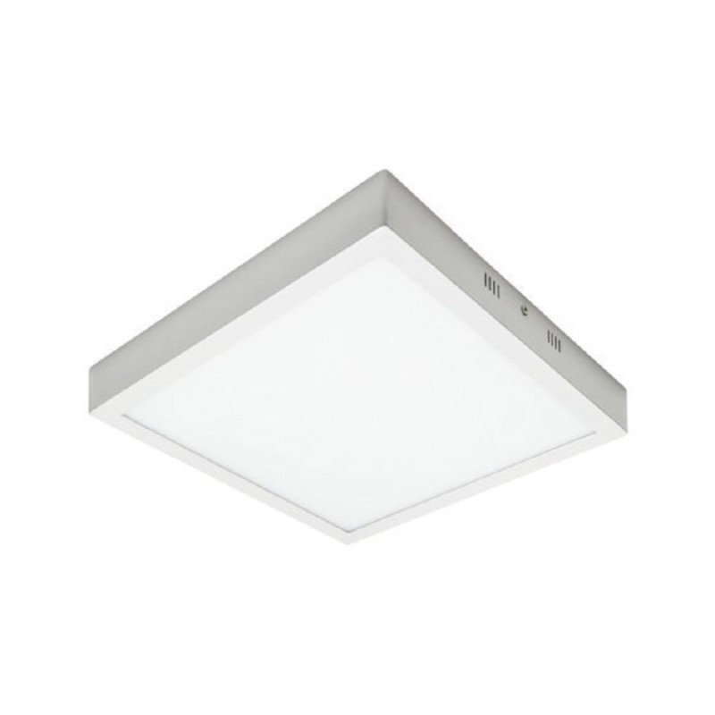 Plafón LED cuadrado superficie 20W 120º OSRAM Chip