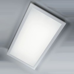 Panel LED 60X30 cm 24W Marco Blanco - CCT