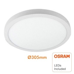 Superfície circular LED Plafon 30W 120º - OSRAM Chip