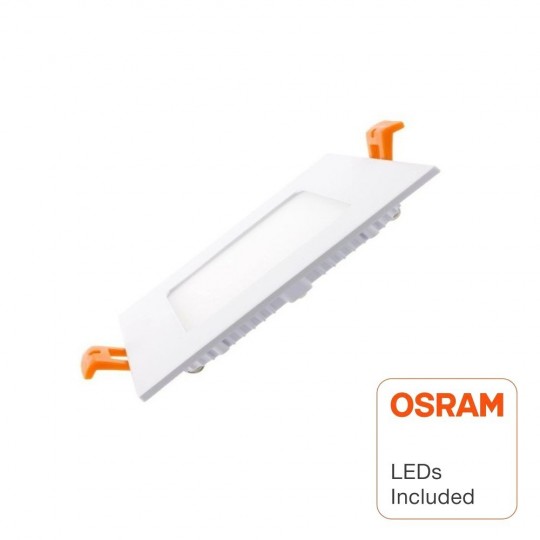 8W LED Square Downlight Slim - OSRAM CHIP DURIS E 2835