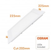 OSRAM Quadratische LED Slim Plate 20W