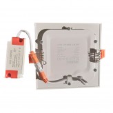 Downlight Slim LED Carré 8W - 120° OSRAM Chip