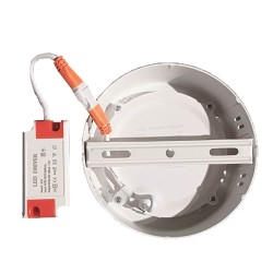 Plafón LED circular superficie 8W 120º OSRAM Chip