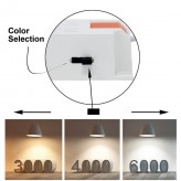 Downlight LED  Encastré 25W 120º - CCT - Couleur sélectionnable