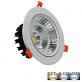 25W LED Einbauleuchte 120º - CCT - Wählbare Farbe