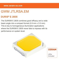 8W LED Tube Glass  300º  60cm - 130Lm/W - HIGH LUMINOSITY - OSRAM CHIP