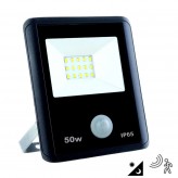 LED-Flutlichtstrahler 50W mit Bewegungssensor PIR