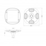 Farol Solar LED 100W SUNWAY ILU10