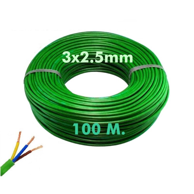 Electric hose (halogen free). CE approved commercial use 3x2.5mm 10...