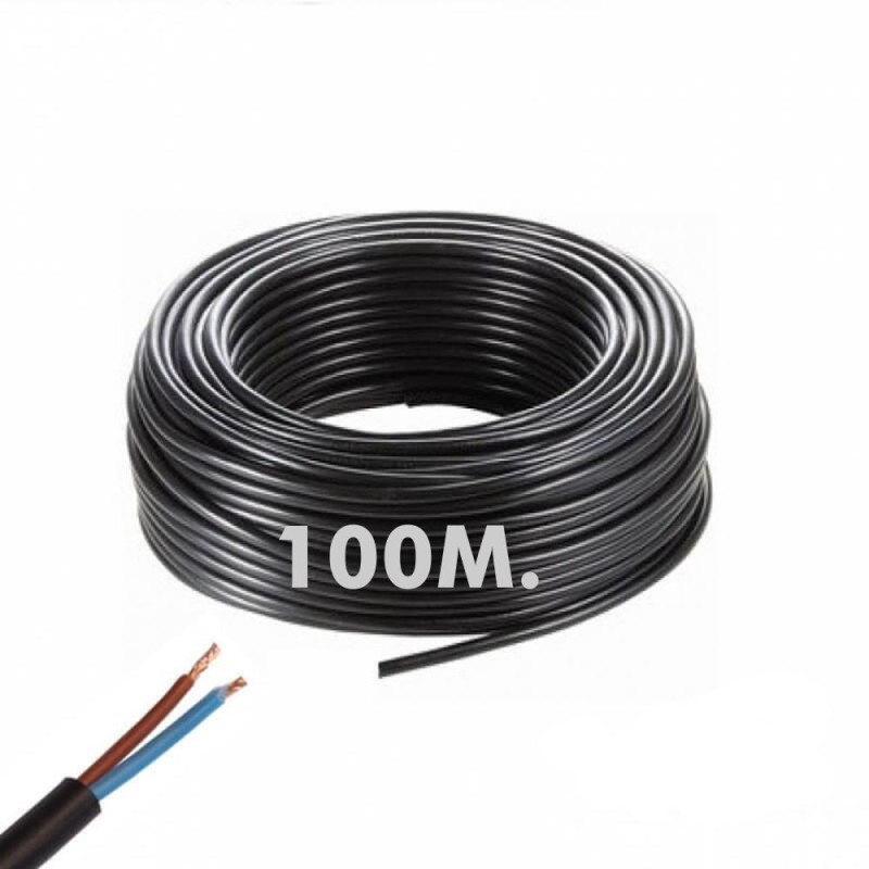 Flexible Hose 2 Wires 2x1mm 100 Meters 0007