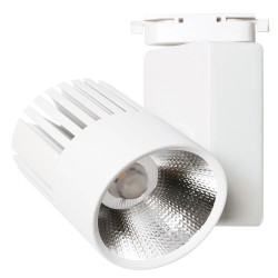 Foco LED 40W UPPSALA Blanco Chip Carril Monofásico CRI +90