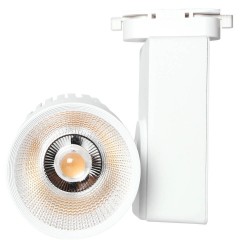 Foco LED 40W UPPSALA Blanco Chip Carril Monofásico CRI +90