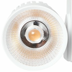 Foco LED 40W UPPSALA  Branco BRIDGELUX Chip Calha Monofásico CRI +90