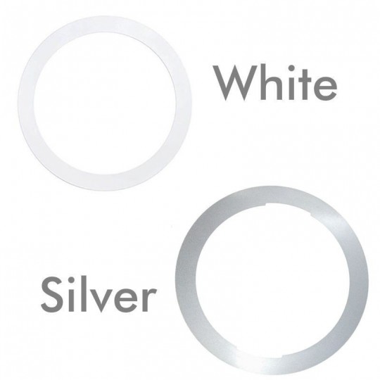 Cache-cercle blanc supplémentaire pour Downlight
