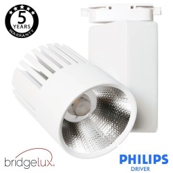 Foco LED 40W UPPSALA Blanco Chip Carril Monofásico CRI +90