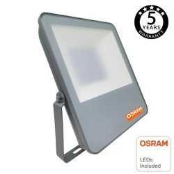 100W LED Outdoor Floodlight Grey EVOLUTION IP65