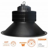 Cloche LED 150W-180W-200W CCT PRO BLACK OSRAM CHIP DURIS E 2835