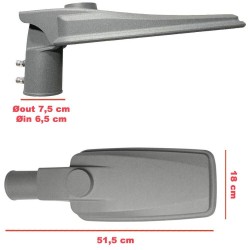 60W LED Streetlight ASKER BRIDGELUX Chip 140lm/W