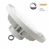 Campânula LED Industrial 150W UFO UGR17 OSRAM Chip Regulável 1-10V