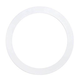 Capa de aro branco suplementar para Downlight