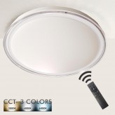 Plafonnier LED - 36W TAMPERE - Dimmable - CCT + Télécommande