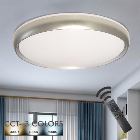 Plafond LED 36W LAHTI - Regulável -CCT + Mando Control