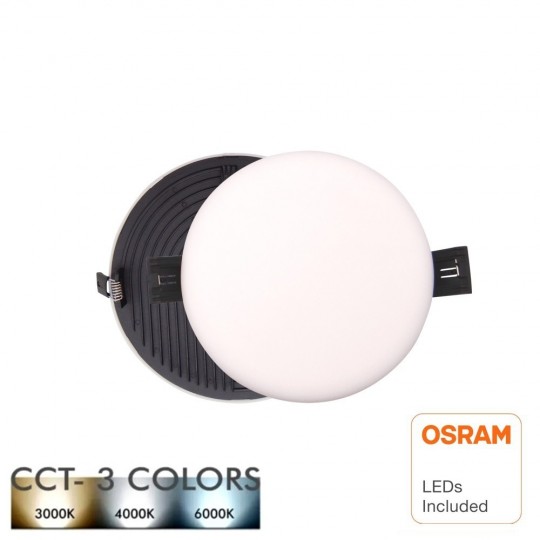 Downlight LED 24W  - Frameless QUASAR - OSRAM CHIP DURIS E 2835 - CCT