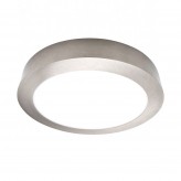 15W  Circular surface LED ceiling light Stainless Steel - CCT