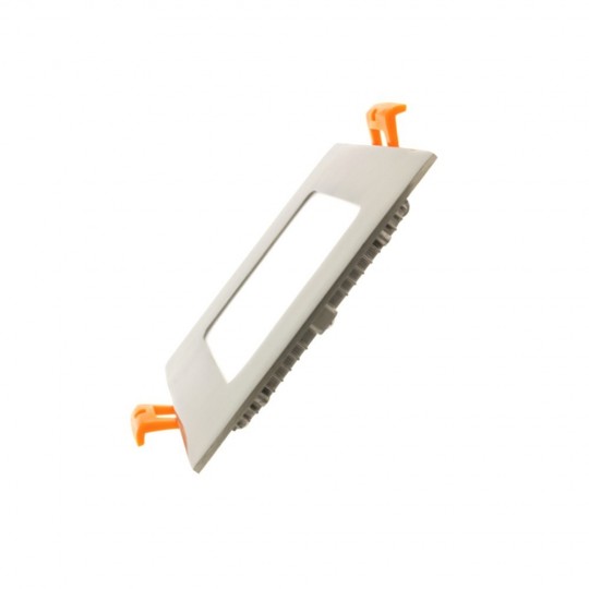 LED Einbauleuchte  Quadratisch  5W Silber Rahmen - CCT - OSRAM CHIP DURIS E 2835