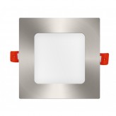 Downlight LED Carré 5W  Inox - CCT - OSRAM CHIP DURIS E 2835