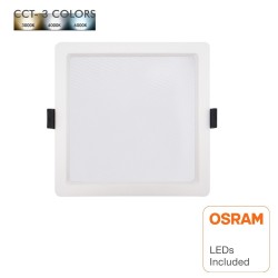 Downlight LED 15W Square - OSRAM CHIP DURIS E 2835 - CCT - UGR17