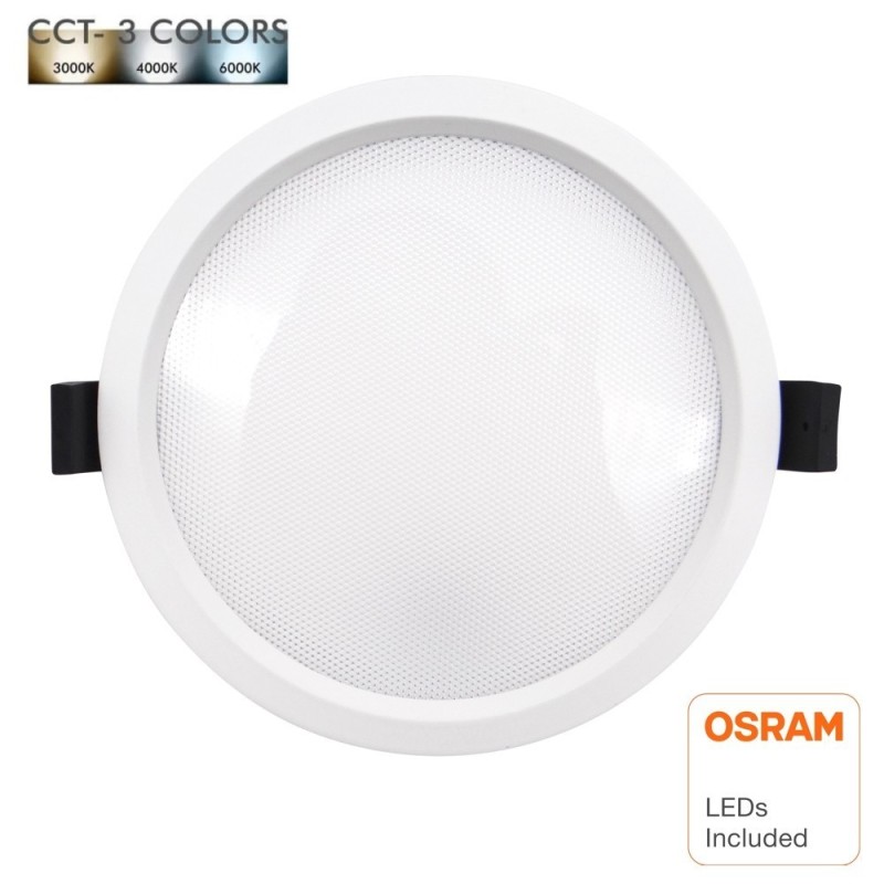 Downlight LED 20W  - OSRAM CHIP DURIS E 2835 - CCT - UGR17