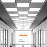 PACK 10 Painel LED 60x60 48W - OSRAM CHIP DURIS E 2835