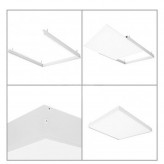 Boitier saillie dalle LED 60 x 60 - Hauteur 68mm