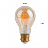 Ampoule LED filament 4W E27 A60