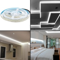 Comprar Fita LED 24V | 240xLED/m | 5m | SMD2835 |3800Lm | 24W/M | CRI90 | IP20  | HIGH LUMENS