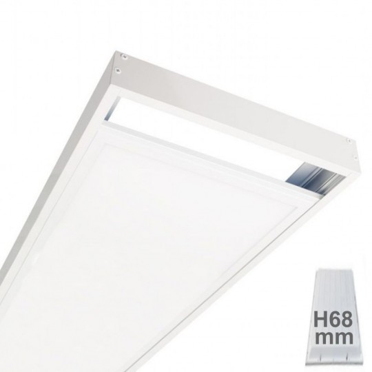 Boitier Saillie Dalle LED 120x30  - Hauteur 68mm