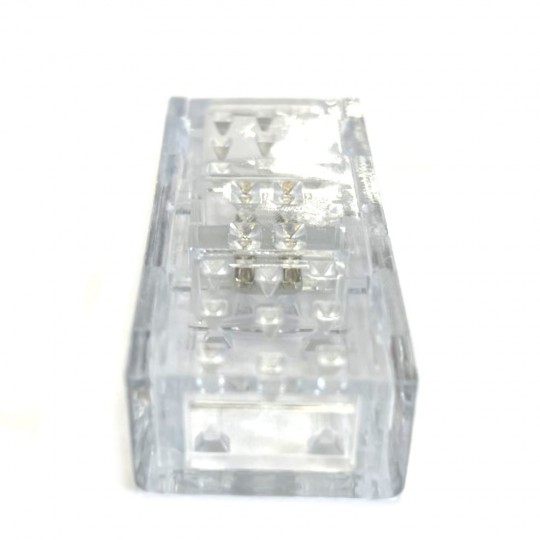 Connecteur pour bande LED 220v avec silicone