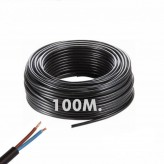 Electric Cable - Sheathed - 2 Cores - 2x1mm 100 Meters