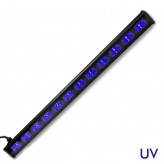 UV Lumiére Bar Wall washer LED 36W Ultraviolet 12x3W