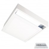 Boitier Saillie Dalle LED 60 x 60 - Hauteur 68mm