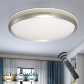 Plafonnier LED - 36W LAHTI - Dimmable - CCT + Télécommande